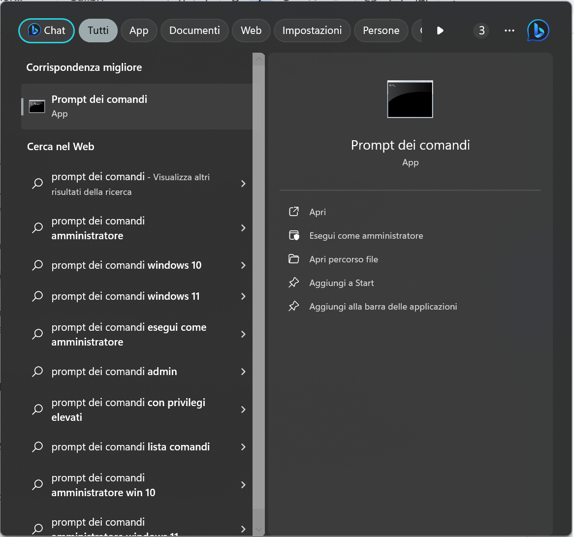 Prompt-comandi-windows