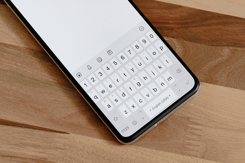 Funzione tastiera su smartphone android