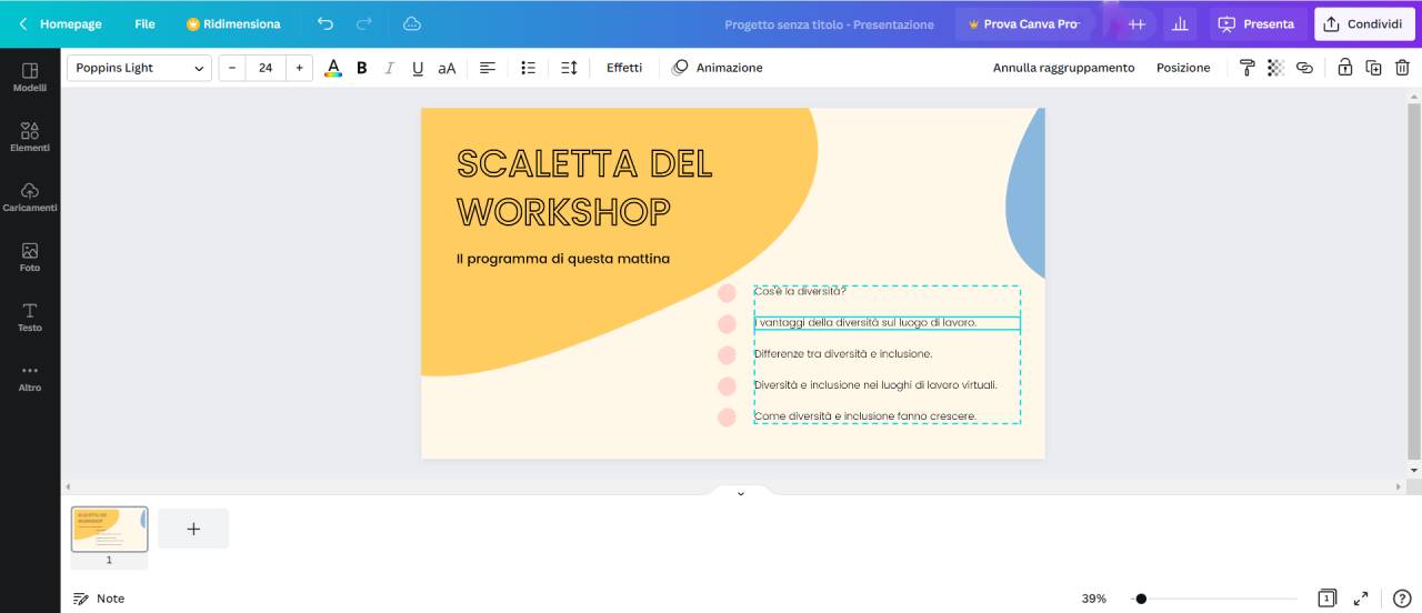 Il drag&drop Il drag&drop