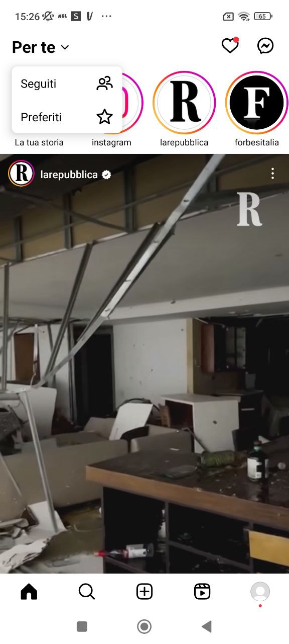 Instagram seguiti e per te Instagram seguiti e per te