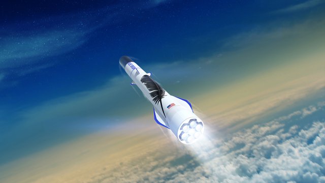 Il nuovo razzo Blue Origin