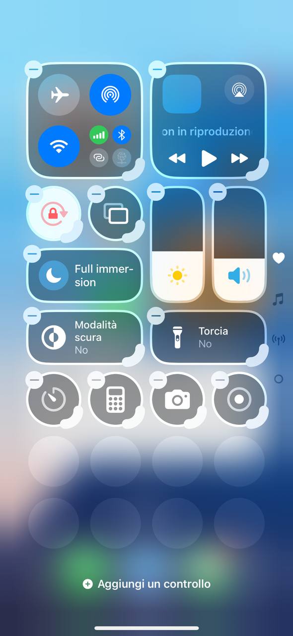 Centro di controllo Centro di controllo