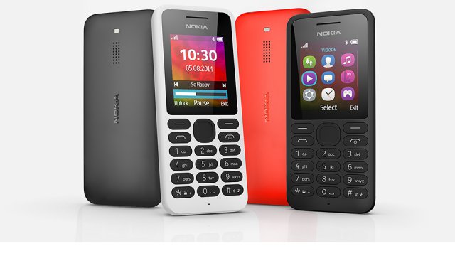 Il Nokia 130 nelle sue varie colorazioni