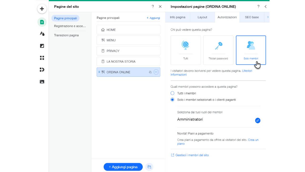 Come creare le pagine web e come funziona l'Editor