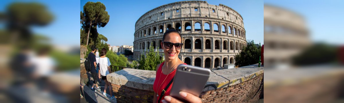 Connessione WiFi dal Colosseo