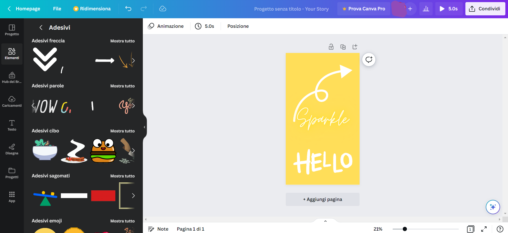 Canva storie per Instagram Canva storie per Instagram