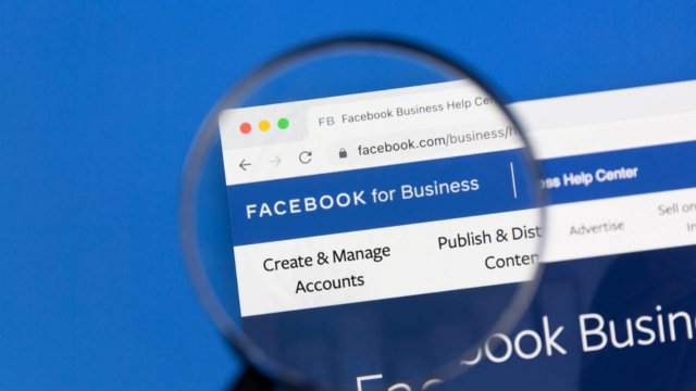 Facebook Business su computer