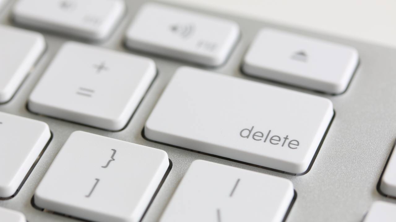 Eliminare mail gmail