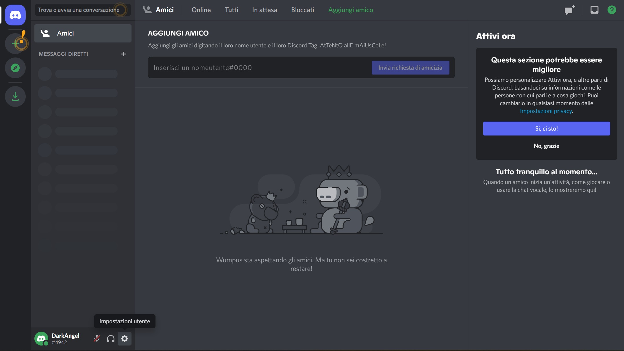 Account discord