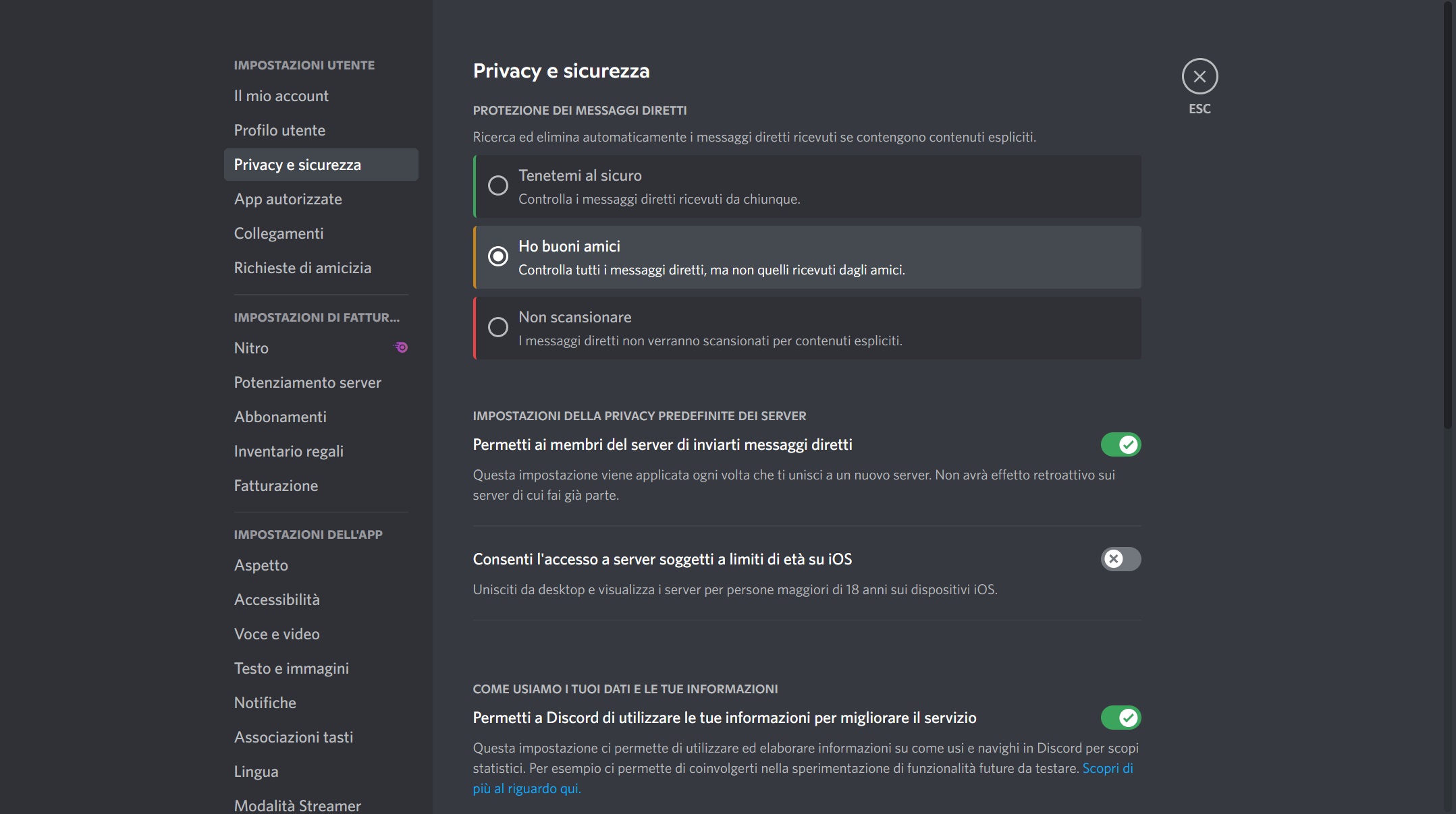 Sicurezza su Discord Sicurezza su Discord