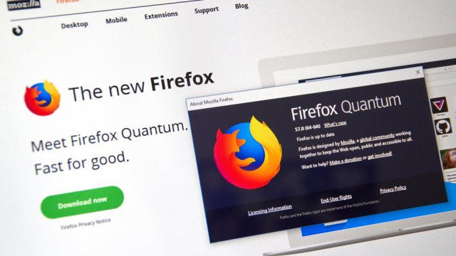 importare file su firefox quantum