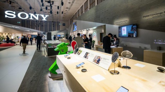 Il padiglione Sony all'IFA 2018 di Berlino