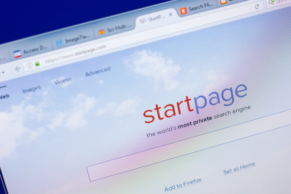 Startpage Startpage