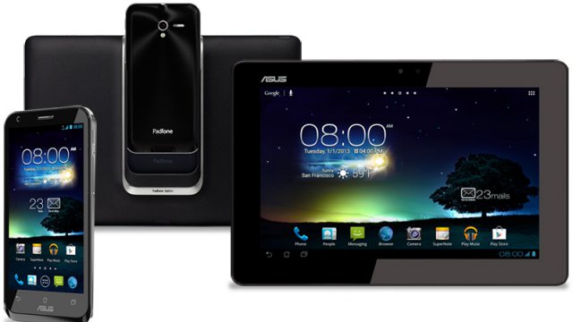 Il PadFone 2 in tutte le sue possibili configurazioni