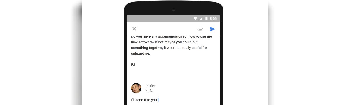 Smart Reply, la segreteria digitale di Gmail