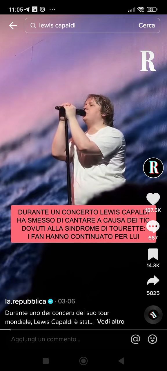 Preferiti TikTok rimuovere