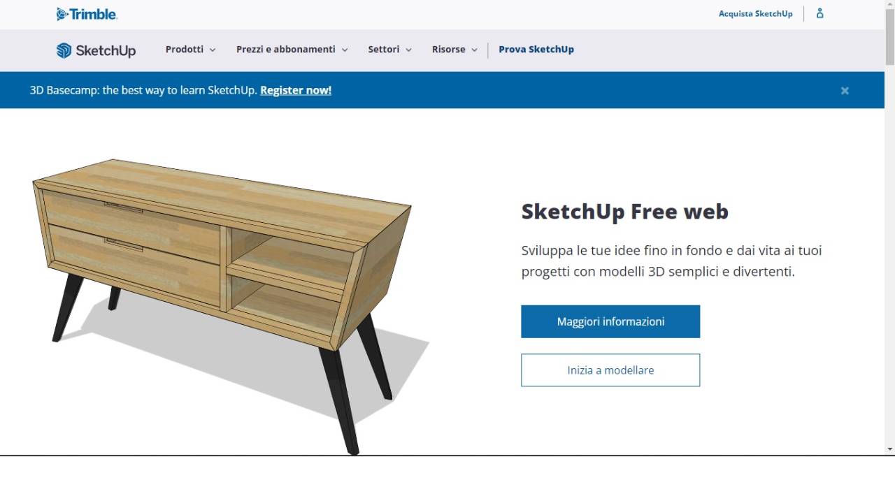 Un progetto semplice di interior design con SketchUp - FASTWEBPLUS