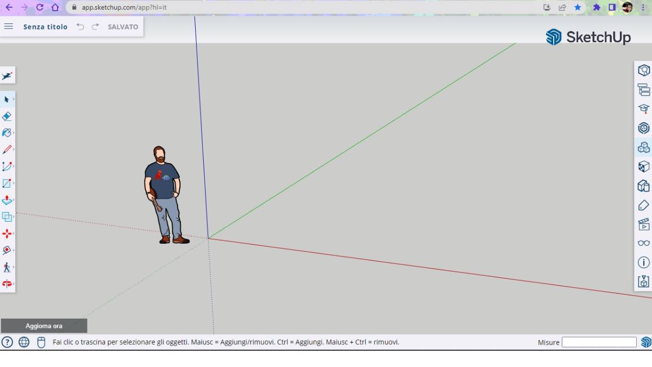 SketchUp come fare un progetto