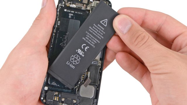 La batteria dell'iPhone 5