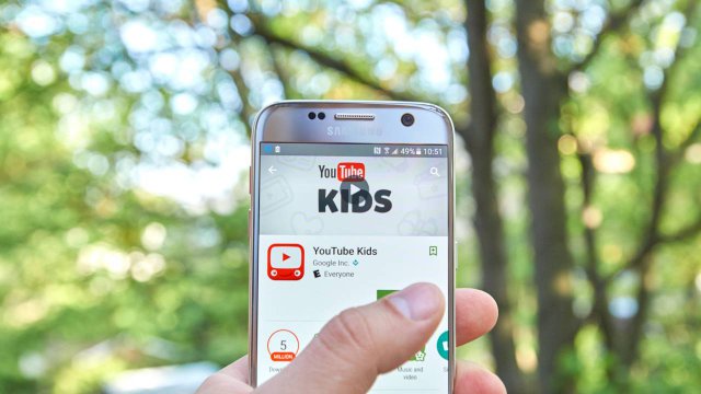YouTube Kids su smartphone