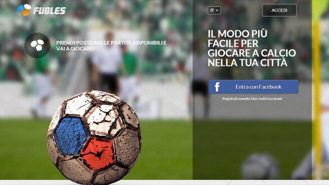 Homepage di Fubles