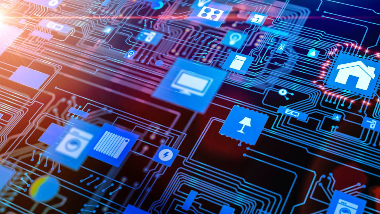 Smarthome icone digitalie Smarthome icone digitalie