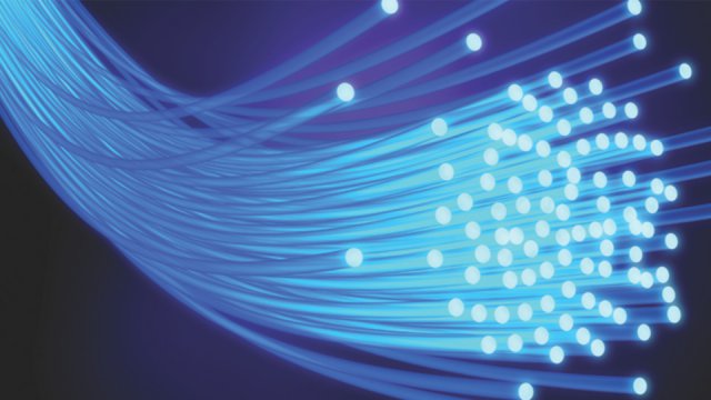 La fibra ottica costituisce la base di ogni dorsale Internet