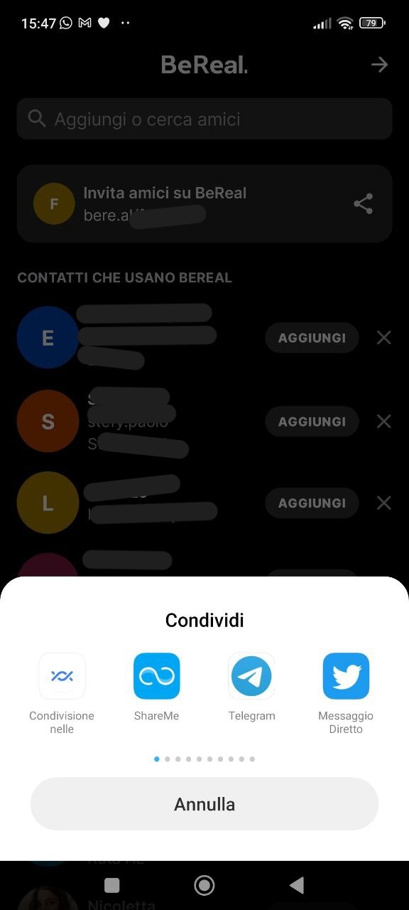 Invitare amici bereal Invitare amici bereal