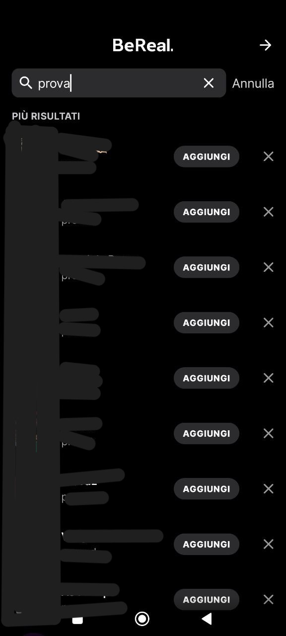 Cercare amici bereal Cercare amici bereal