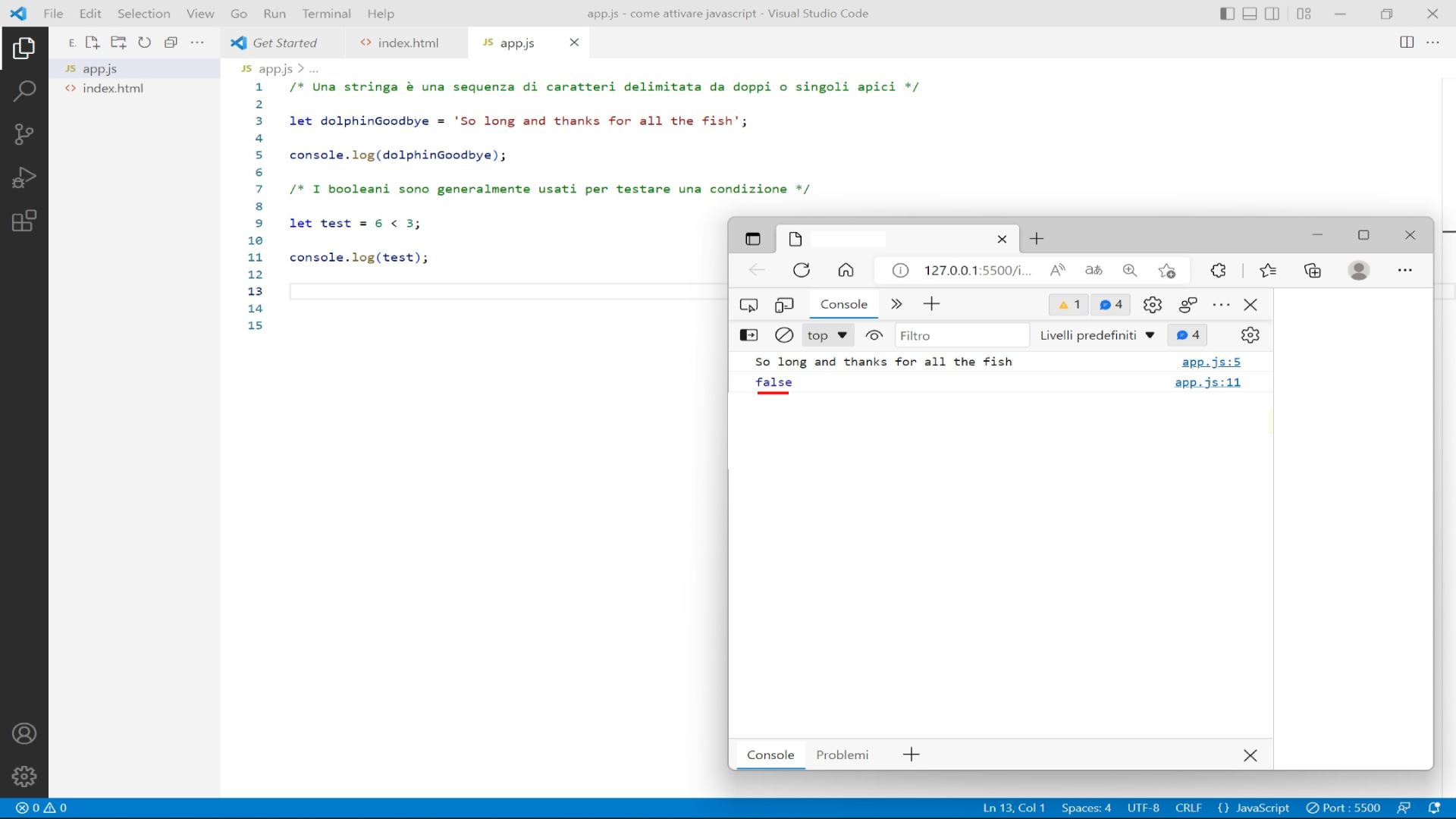 Gli elementi di base del linguaggio Javascript - FASTWEBPLUS