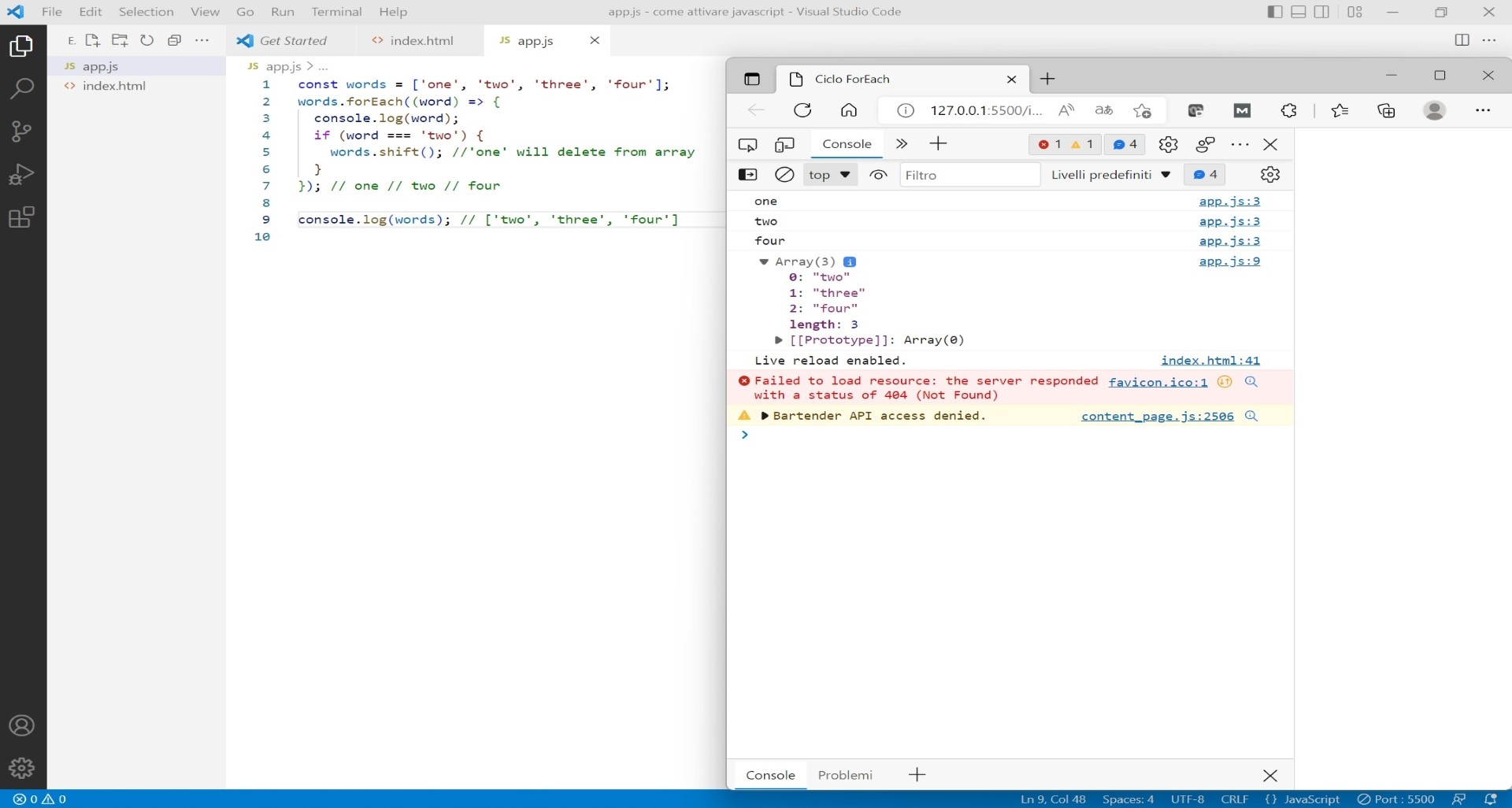 Gli elementi di base del linguaggio Javascript - FASTWEBPLUS