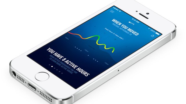 il nuovo iPhone 5S con la nuova app Nike+