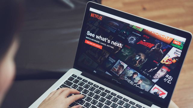 schermata di accesso a netflix