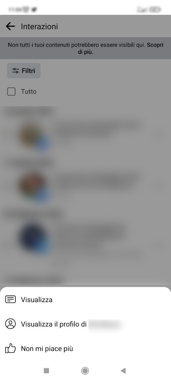 Come rimuovere un Like dal registro attività da mobile Come rimuovere un Like dal registro attività da mobile