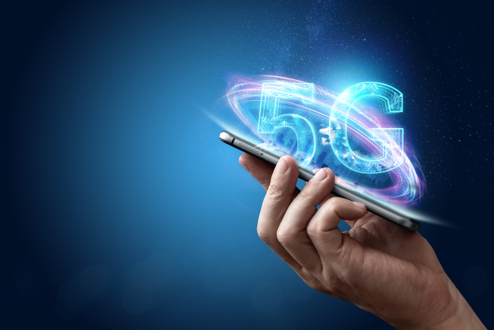 Ologramma 5G su cellulare Ologramma 5G su cellulare