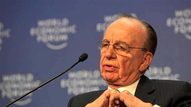 Rupert Murdoch in una foto del 2011