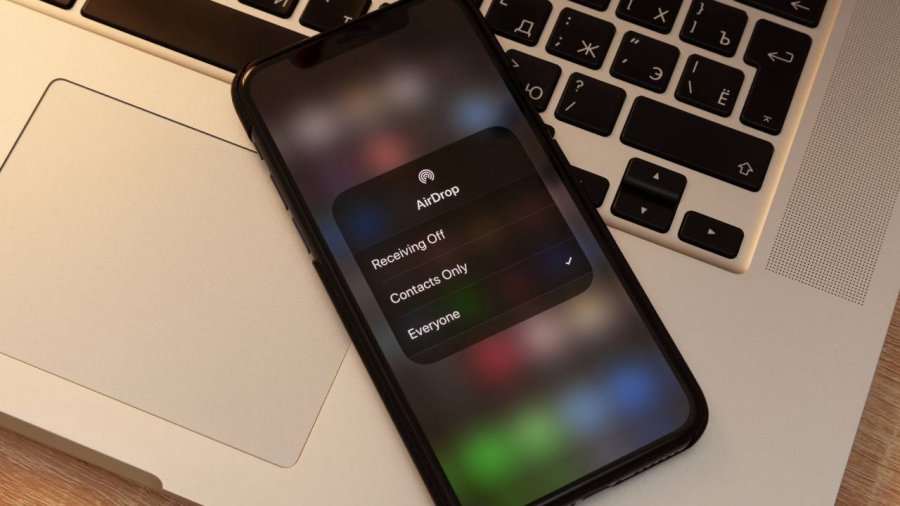schermata airdrop apple