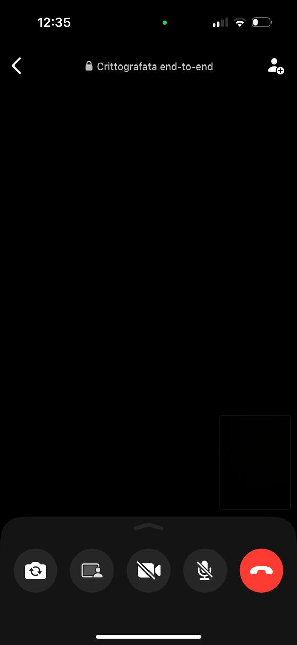 Condivisione schermo whatsapp da ios Condivisione schermo whatsapp da ios