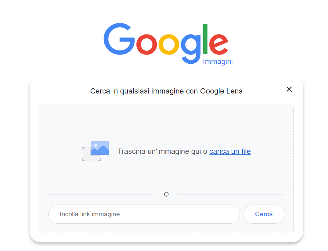 Schermata google immagini Schermata google immagini