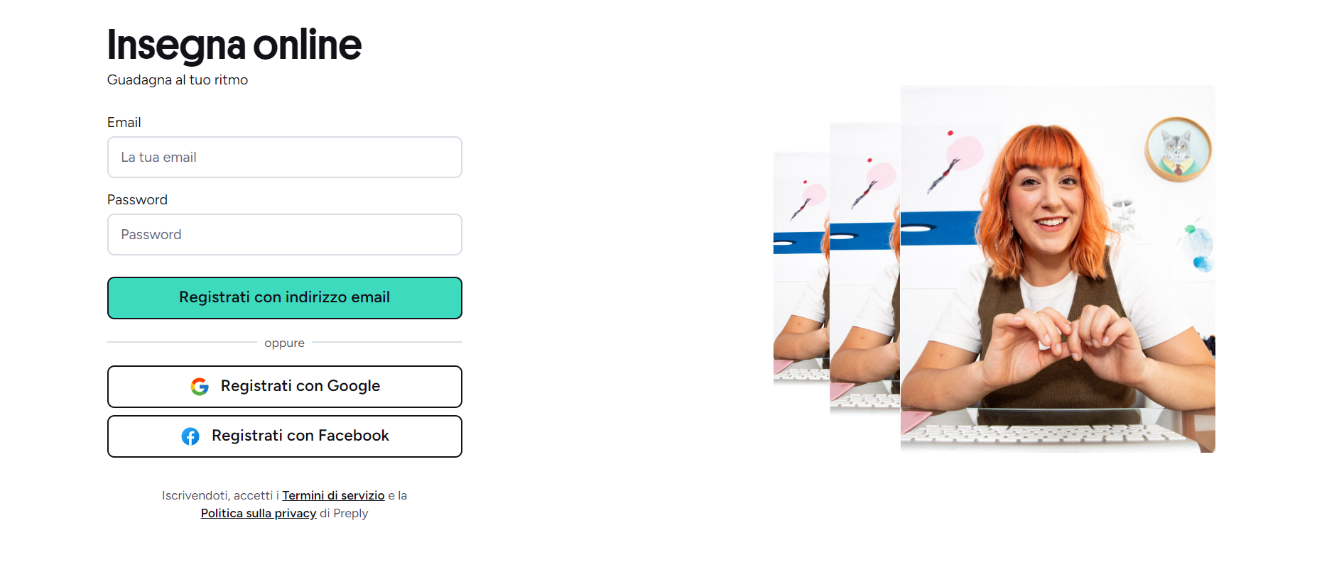 Preply, ripetizioni online Preply, ripetizioni online