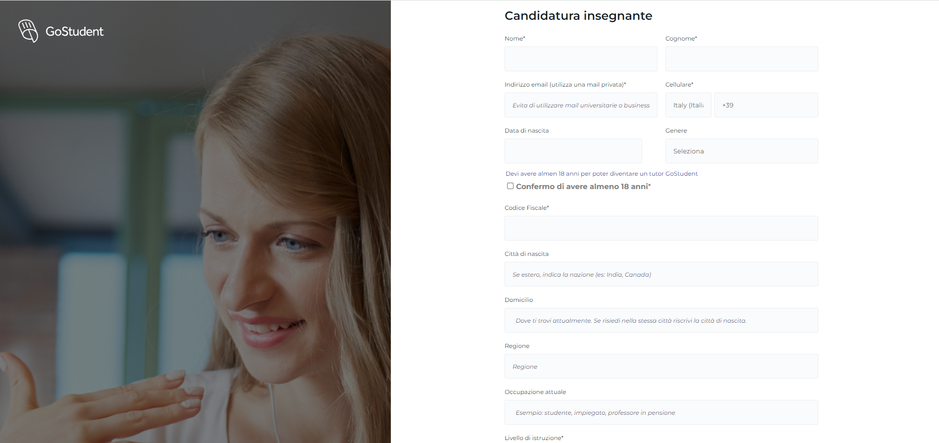 Gostudent, ripetizioni online