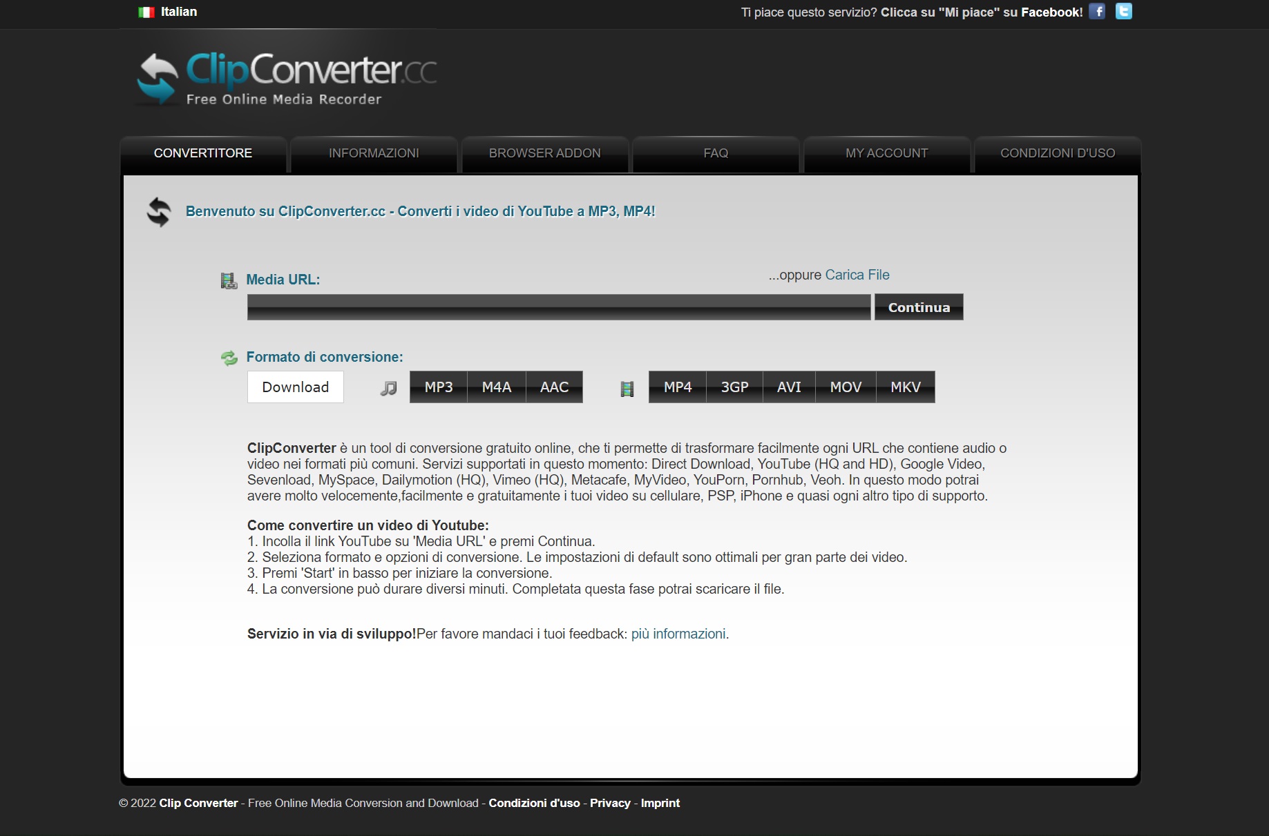 Clipconverter, scaricare video Facebook su iPhone Clipconverter, scaricare video Facebook su iPhone