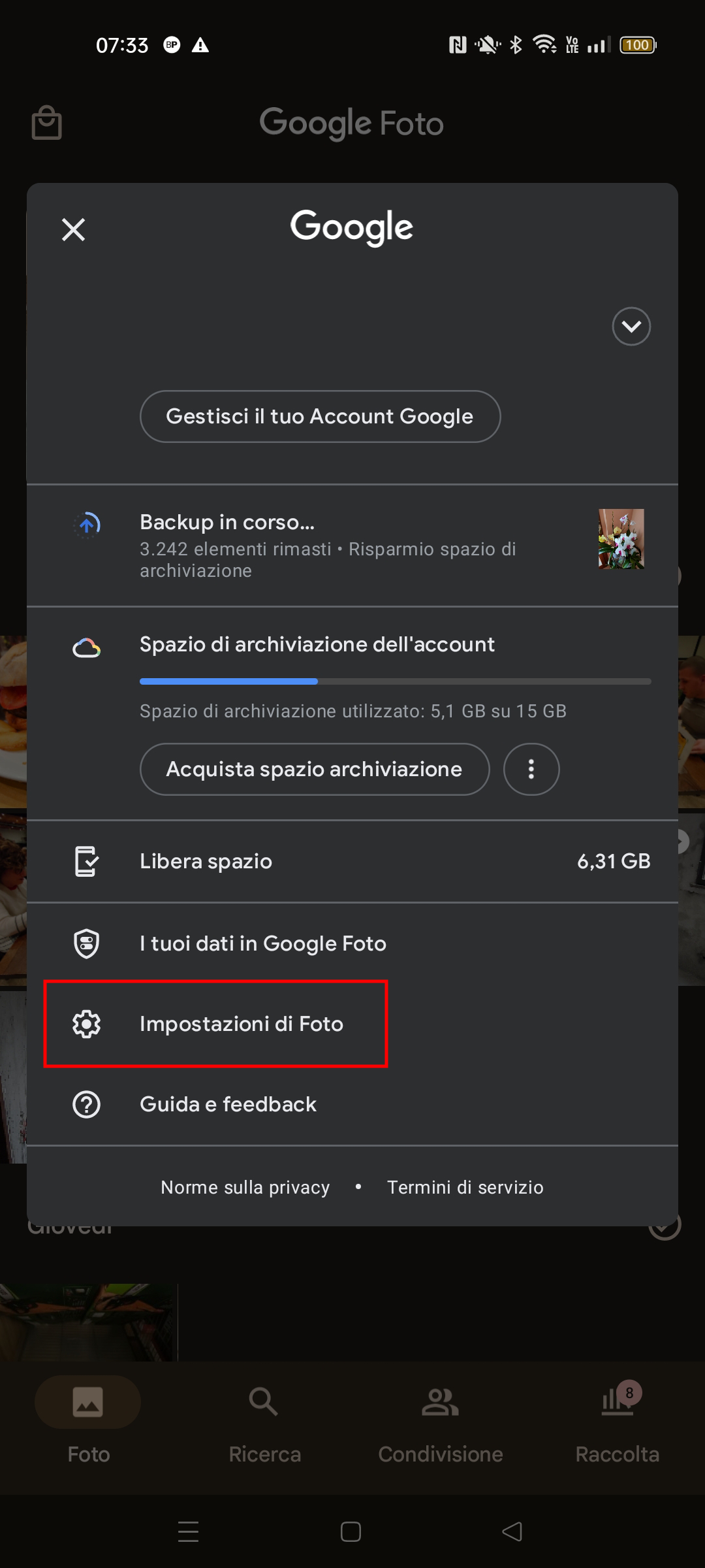 Google foto backup Google foto backup