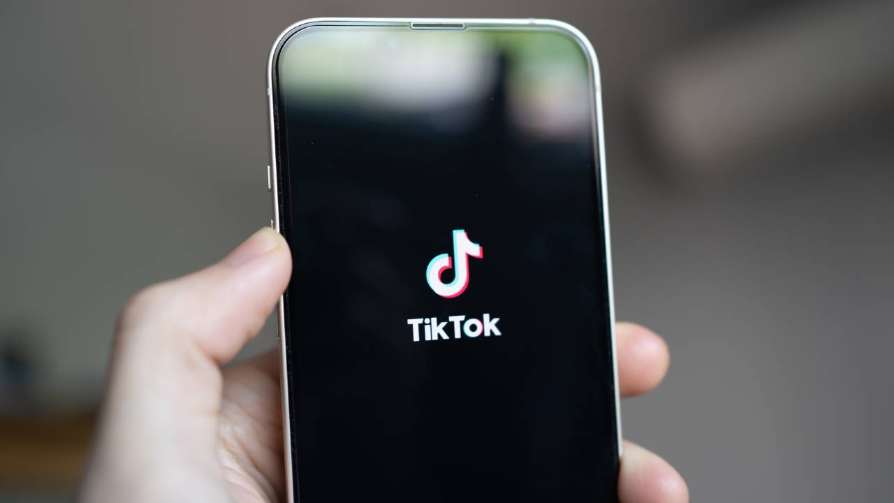 TikTok su smartphone