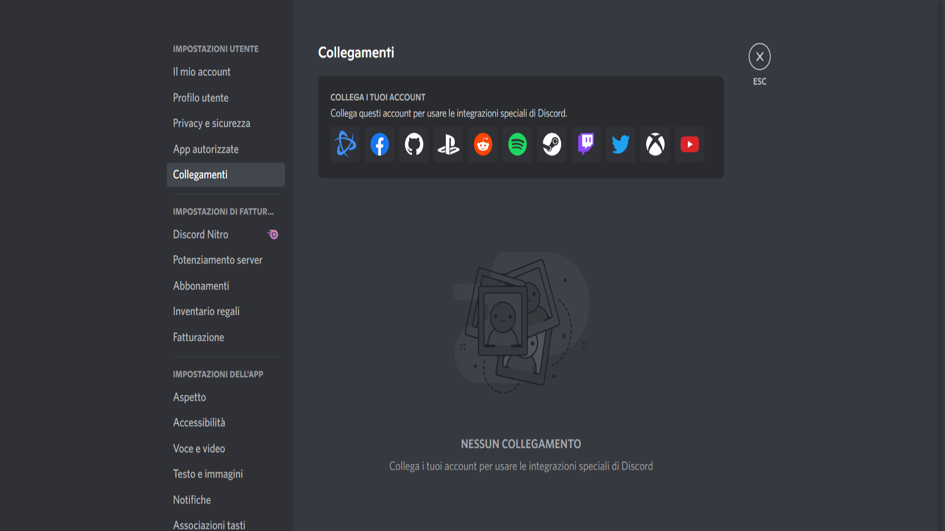 Come collegare Discord a Twitch da pc Come collegare Discord a Twitch da pc