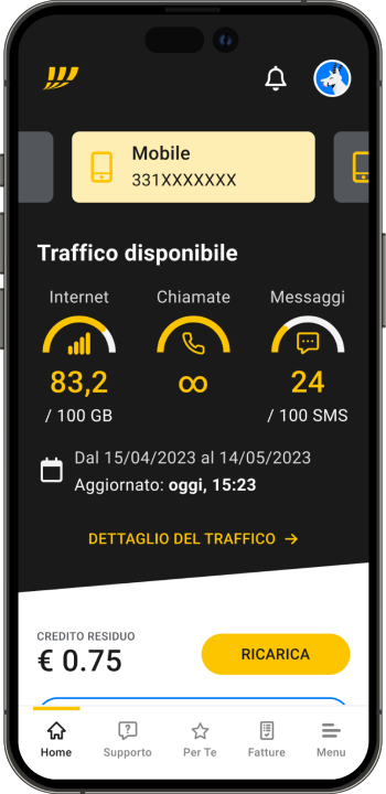 App myfastweb da smartphone