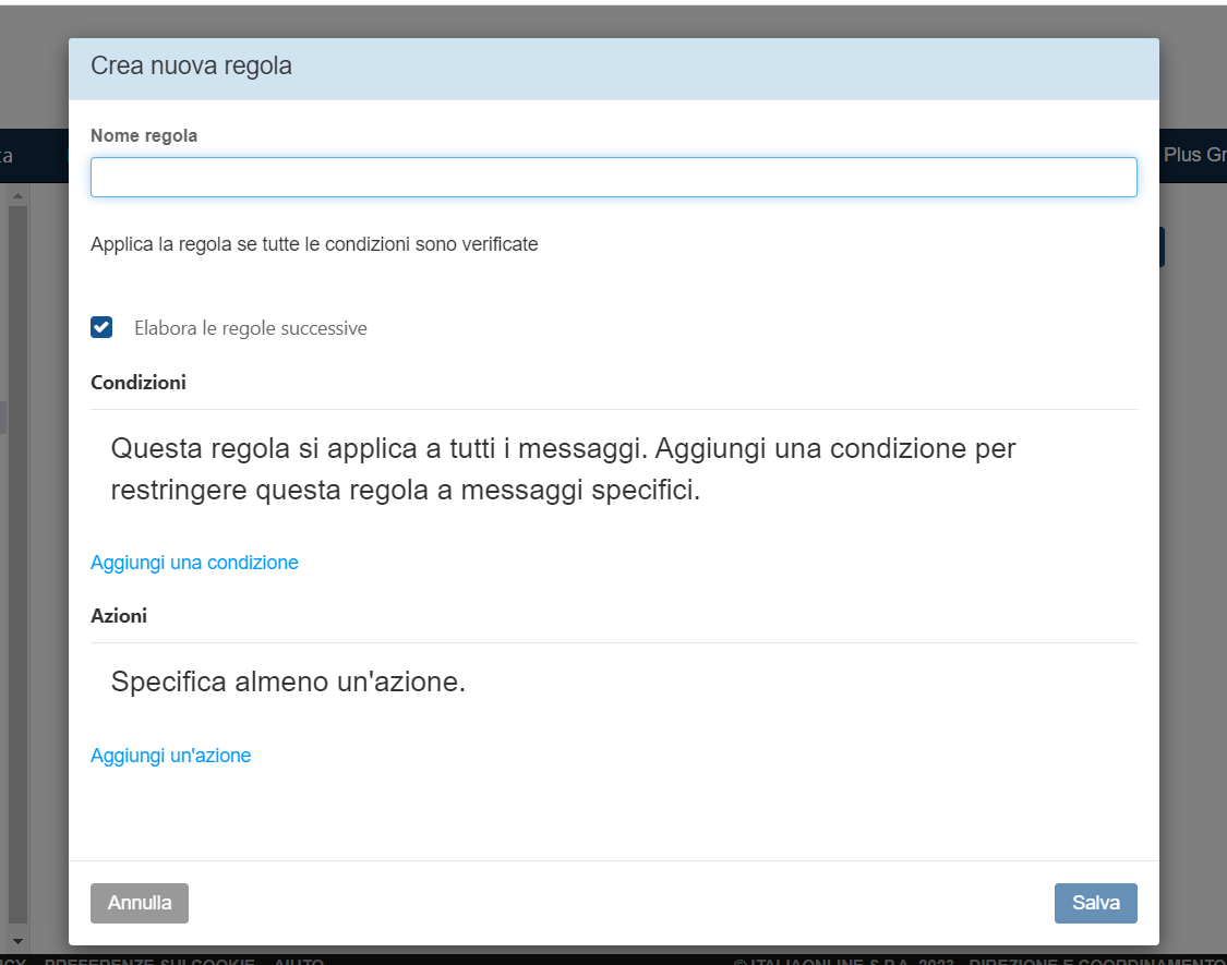 Come creare un filtro e impostare una regola libero mail Come creare un filtro e impostare una regola libero mail