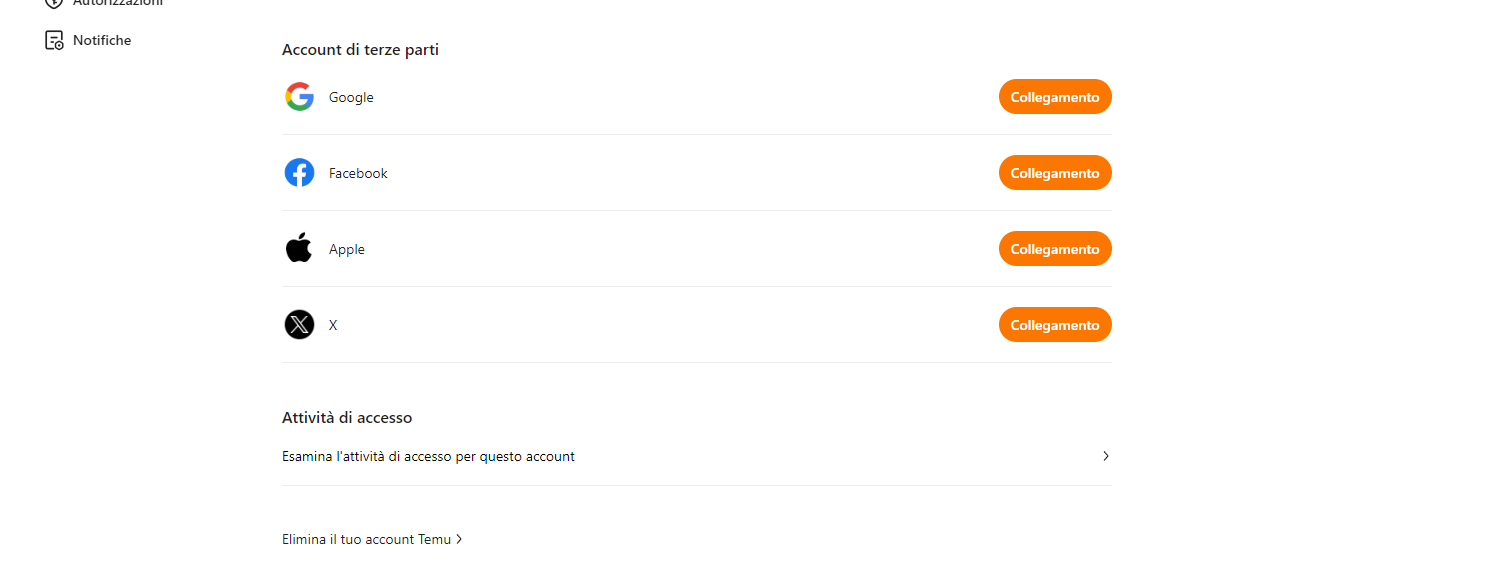 Temu cancellazione Temu cancellazione