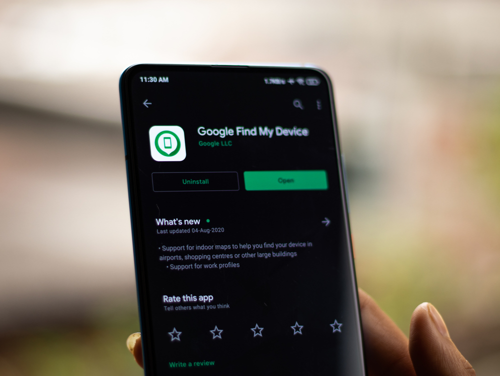 Smartphone-schermata-google-find-my-device