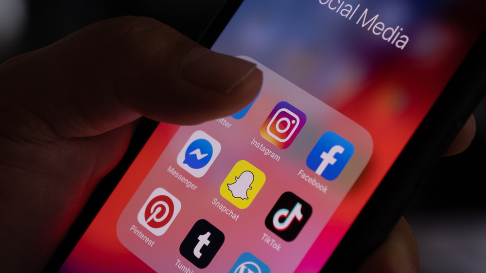 App social media su iphone